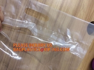 self adhesive seal opp package bag with sticker flap, gift zip lock christmas self-sealing plastic gift bag, Matte pac