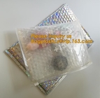 Flat Envelopes Zip lock Bubble Bag, Low Price Most Popular Bubble Slider Bag,Plastic PE Material Mailer Slider Air Ziplo