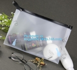 Le borse cosmetiche della chiusura lampo del cursore del PVC di EVA impermeabilizzano l'articolo da toeletta dell'organizzatore di viaggio di linea aerea