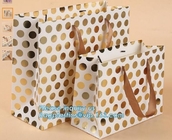 Eco-friendly Logo Paper Carrier Bag,special designed luxury gift kraft paper candy bag,Custom shopping printed carrier h