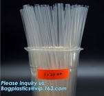 PLA drinking straws made of cornstarch, 100% biodegradable , protecting environment will substitute traditional polyprop