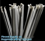 Biodegradable and compostable food grade PLA plastic drinking straw, individual pack,Eco-friendly biodegradable plastic