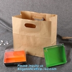 Wholesale kraft paper bag for bakery bread paper bag for bread,Carbon Branded Shopping Bread Brown Craft Paper Bag, PACK