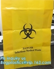 Disposable Autoclavable Biohazard Bags Medical Consumables Colorful Infectious