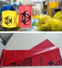 Biodegradable Plastic Hospital biohazard waste bags, Soiled Linen Bags, autoclavable ldpe medical biohazard waste plasti