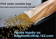 La lavanderia biodegradabile solubile insacca il detersivo liquido solubile in acqua