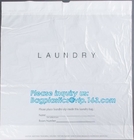 Biodegradable Eco-friendly cotton drawstring poly packaged bag for laundry used in hotel,Travel Carrying drawstring bags