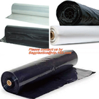 Carpet protectivDustless Warehouse PE Protection Films for Dust Control,Plastic sheet builders film black color 2mx100m,