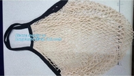 Mesh Net Reusable Eco Bags Tote Extra Lightweight Cotton Net