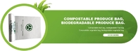 La bio- composta biodegradabile degradabile insacca le fodere del cartone dell'amido di mais
