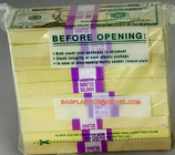 La Banca d'imballaggio della guarnizione del deposito in contanti delle buste di sicurezza di prova dei soldi delle borse della posta industriale