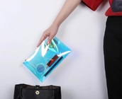 Borsa cosmetica di trucco del vinile della radura di Eva, borsa cosmetica di viaggio promozionale