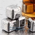 Il dispositivo di raffreddamento delle bevande delle pietre di ghiaccio del whiskey cuba il logo del laser più economico dei cubetti di ghiaccio