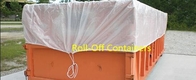 Roll-Off drawstring Containers liner Drawstring Dumpster Container Liners, Drawstring Open Top Dumpster Container Liners