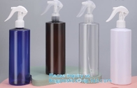 Le bottiglie di plastica dello spruzzo, riutilizzabili per le mani pulite, medico, disinfettano, sterilizzano, degassamento, il disinfettante, disinfector